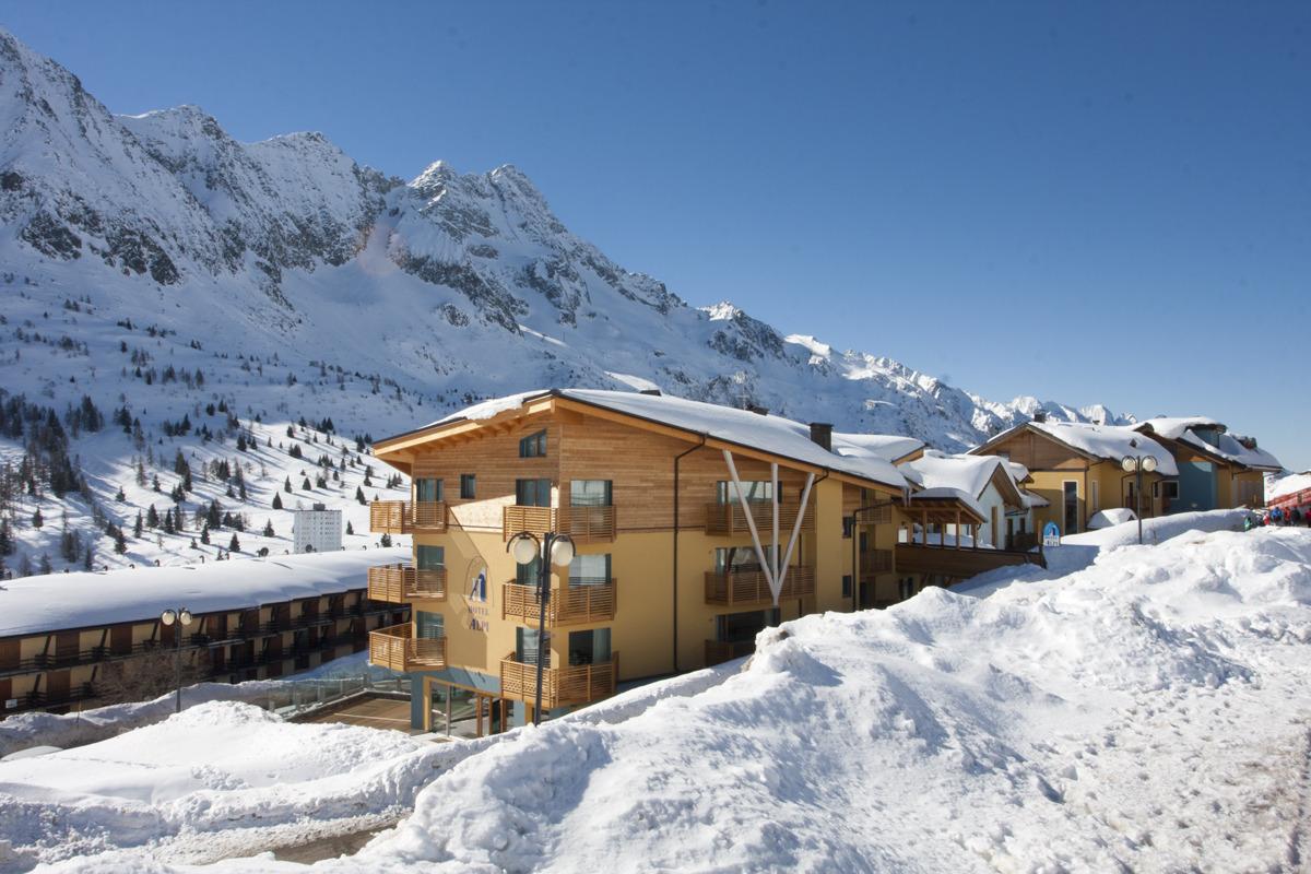 Hotel Delle Alpi Tonalepas Buitenkant foto
